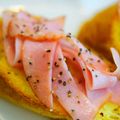 モコリンママ's cooksnap of when they made ハムのオープンサンド☆.