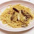 みやっこまめっこ's cooksnap of when they made 牡蠣と白ねぎのパスタ☆牡蠣の燻製入り～♪.