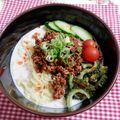 みうきー's cooksnap of when they made コクうま！胡麻豆乳坦々冷麺♪.