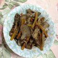 あざらしの赤ちゃん's cooksnap of when they made 簡単！舞茸と紫ニンジンのキンピラ.