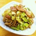 yuzuyou15's cooksnap of when they made 茹で麺で作る焼きそば.