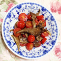 あざらしの赤ちゃん's cooksnap of when they made トマトと舞茸炒め.