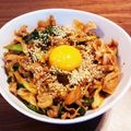 ＊メグリンヌ＊'s cooksnap of when they made ☆ガツンとやみつき味！俺の豚キム丼☆.