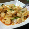 なるこォ's cooksnap of when they made いかと小松菜の甘辛炒め.
