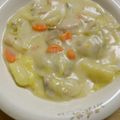 しゅうまゐ's cooksnap of when they made 簡単！鶏肉と白菜のクリーム煮◆乳除去可.