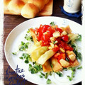 ＴＷＯＨＥＡＲＴＳ's cooksnap of when they made 春巻きのタコス風.