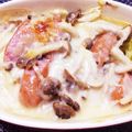 クックIKDMZ5☆'s cooksnap of when they made 焼きキャベツのホワイトソースグラタン♪.