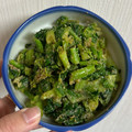 mre511's cooksnap of when they made ＊白菜の花のごま和え＊.