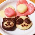 月とぱんだ's cooksnap of when they made デコ白玉.