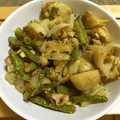 はるとニモdaddy's cooksnap of when they made 鶏肉と蓮根の辛子マヨ炒め.