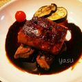 yasumania's cooksnap of when they made 牛ヒレ肉とフォアグラのバルサミコ酢ソース.