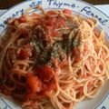 お腹がポニョ's cooksnap of when they made あっさりトマトとツナのパスタ.