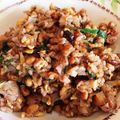 ミセスくーぱー's cooksnap of when they made 納豆と梅のチャーハン.