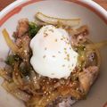 うえ乃's cooksnap of when they made さらば夏バテ！ダイエット豚丼.