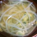 ニャンちゅう23's cooksnap of when they made 簡単田舎風☆うちまめの味噌汁♪.