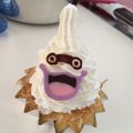 Yucomin's cooksnap of when they made 妖怪ウォッチ　ウィスパーのカップケーキ.