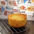 R＊A's cooksnap of when they made 簡単☆ノンオイルスポンジ 12cm型.