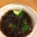 hinatabox's cooksnap of when they made 簡単一品☆もずく胡瓜.