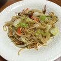 kuutannu's cooksnap of when they made 野菜たっぷり炒め焼きそば.