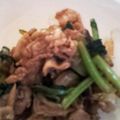 naomi1's cooksnap of when they made ●豚バラのカレー炒め.