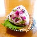 まりみぃ's cooksnap of when they made 爽やか☆しば漬けと大葉のおにぎり.