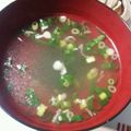 eiyoushi's cooksnap of when they made ダシダでわかめスープ.