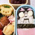 りーそー's cooksnap of when they made キャラ弁✴︎ロボニャン 海苔弁.