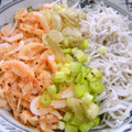 だれんしゃん's cooksnap of when they made 釜揚げ桜えびとしらすのカルシウム丼♪.