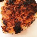 まきんこりこ's cooksnap of when they made 五平餅風 焼きおにぎり♪.