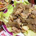 あんずてぃー☆'s cooksnap of when they made 氷こんにゃくと鶏肉の海苔しお炒め.