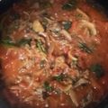 クック4KIBRT☆'s cooksnap of when they made 薄切り牛肉と野菜のトマト煮込み.
