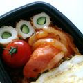 まぁしお's cooksnap of when they made 魚肉ソーセージのナポリタン風炒め.