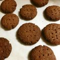 月夜野けむん's cooksnap of when they made 胡麻が香ばしいおからクッキー★.