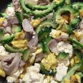 Hamorin724's cooksnap of when they made 苦くない⁉食べやすいゴーヤチャンプル.