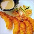 うmi's cooksnap of when they made 白身魚(鰆)のフライ　マヨポンソース.