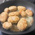 エイビーズ's cooksnap of when they made 鶏ひき肉で！とろ～りチーズのはさみ焼き.