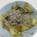 とんでもネズミ's cooksnap of when they made キャベツときゅうりのシラス和え.