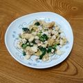 msft5632's cooksnap of when they made 豆腐と小松菜ツナの速攻炒め☆薄アゲ入り.