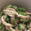 あけぐり's cooksnap of when they made オクラとしめじのさっぱり和え.