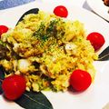 cao_chao's cooksnap of when they made ポルトガル:タラとポテトの卵とじ.