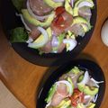 もこU・x・U's cooksnap of when they made 生ハムとアボカドのサラダ.