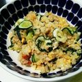 akilondon's cooksnap of when they made ■ソーセージときゅうりのチャーハン■.