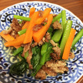 raoul's cooksnap of when they made 小松菜の中華炒め.