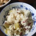 ポメちょん's cooksnap of when they made ほくほく☆さつまいもご飯.