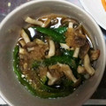 mihamama☆'s cooksnap of when they made 簡単!!ピーマンとしめじの焼き浸し.