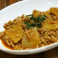 Coo1215's cooksnap of when they made 辛さ控えめ＊大根の韓国風煮物＊.