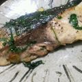ネコ日和's cooksnap of when they made ハマチガーリック焼き.