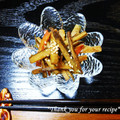 keiO3's cooksnap of when they made めんつゆできんぴらごぼう.
