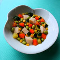 カルン's cooksnap of when they made 枝豆・ホタテの中華風彩り炒め♪.