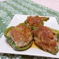 赤い電話's cooksnap of when they made サッパリしたピーマンの肉詰め.